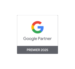 Badge Google Partner Premiere 2025 Michele Pelosi